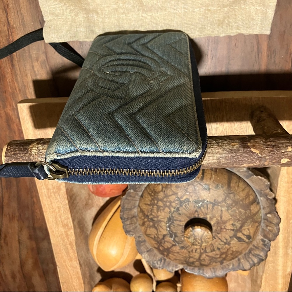 Gucci denim Quilted Women's Wallet - Picture 3 of 15